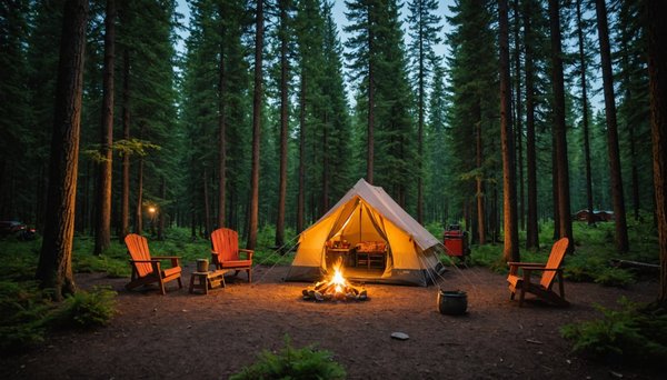 Les hébergements insolites du camping des cabanes : confort et authenticité réunis
