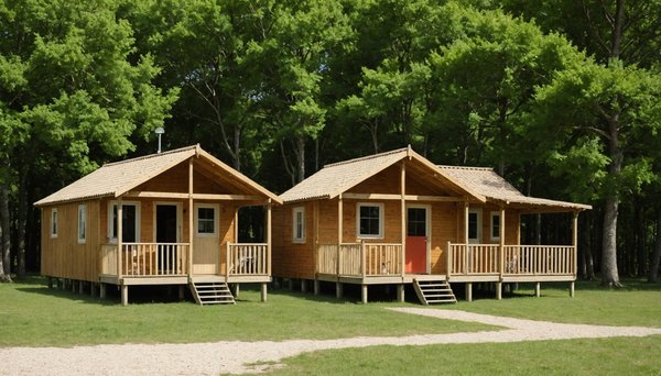 Les cabanes en bois au camping des Cabanes : confort et nature en Vendée