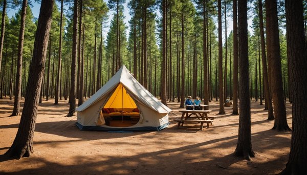 Choisir la tente idéale pour un séjour confortable au camping des Cabanes